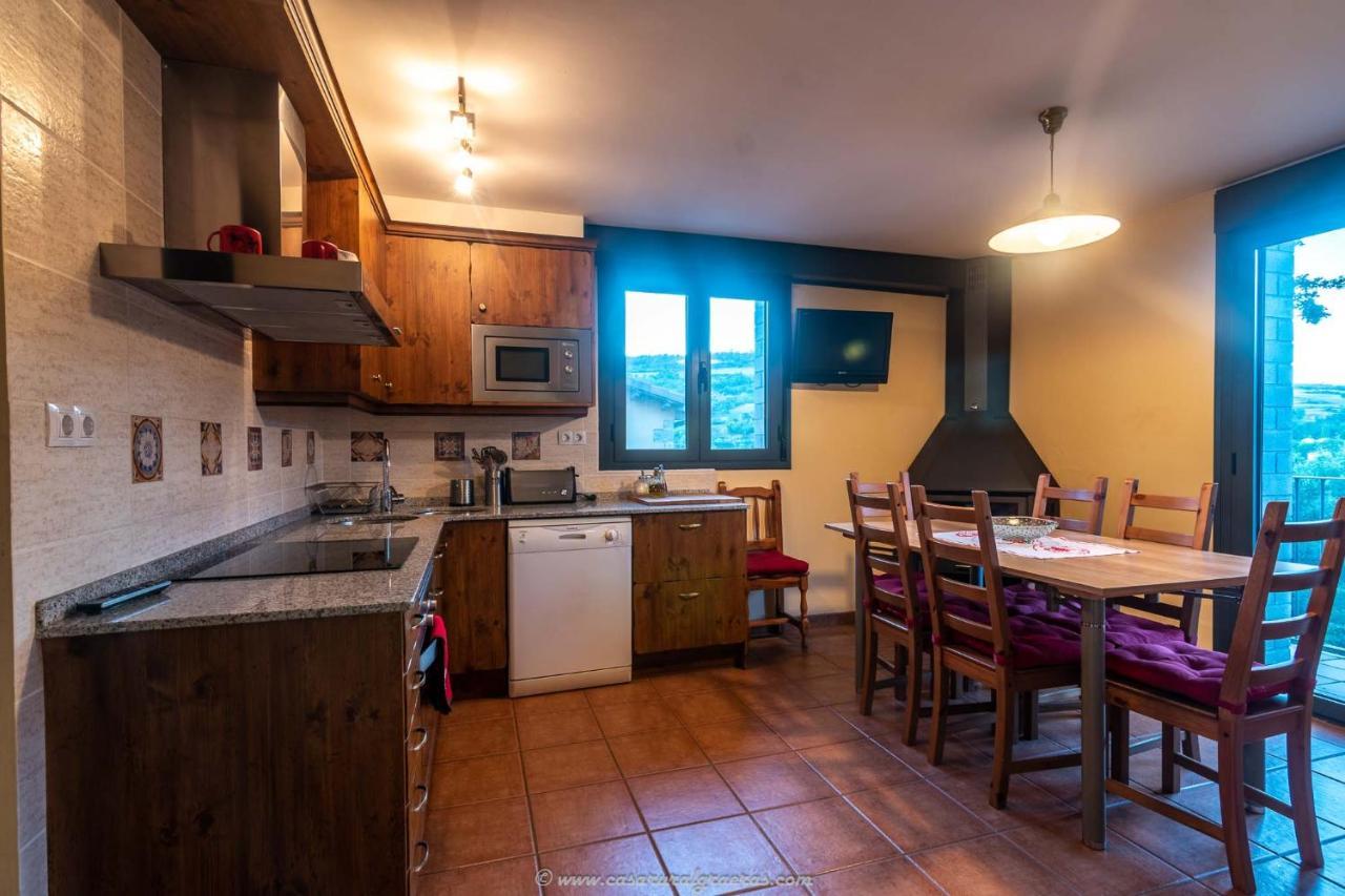 Casa Rural Graeras En Castigaleu ภายนอก รูปภาพ