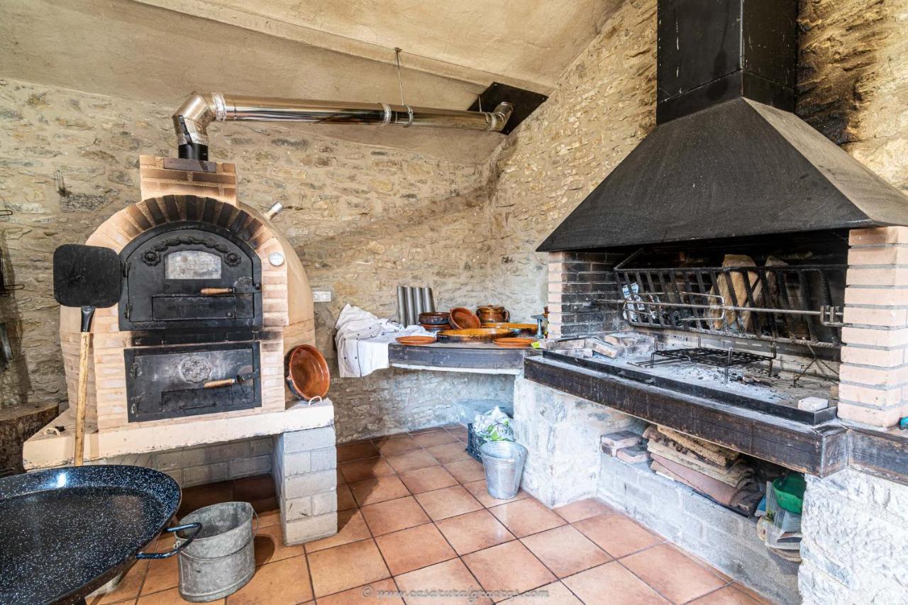 Casa Rural Graeras En Castigaleu ภายนอก รูปภาพ