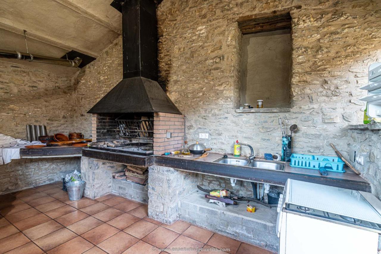 Casa Rural Graeras En Castigaleu ภายนอก รูปภาพ