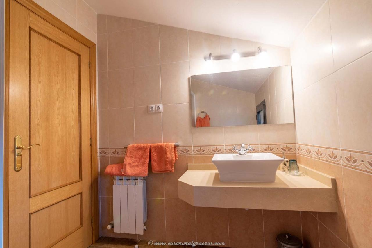 Casa Rural Graeras En Castigaleu ภายนอก รูปภาพ