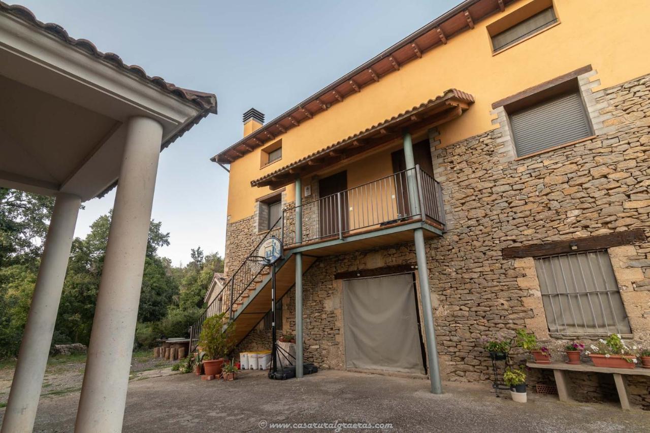Casa Rural Graeras En Castigaleu ภายนอก รูปภาพ